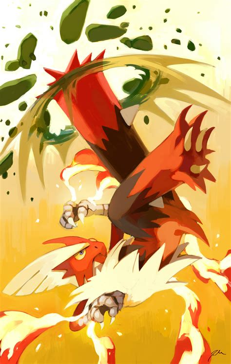 Mega Blaziken by bluekomadori on DeviantArt