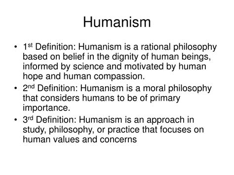 PPT - Humanism PowerPoint Presentation, free download - ID:5832638