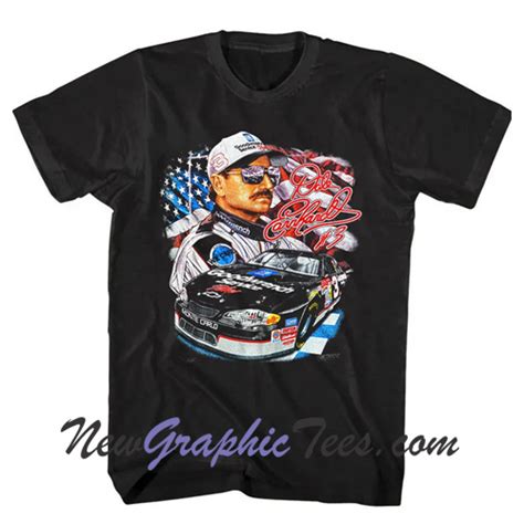 Vintage Dale Earnhardt Nascar Photo And Signature T Shirt ...