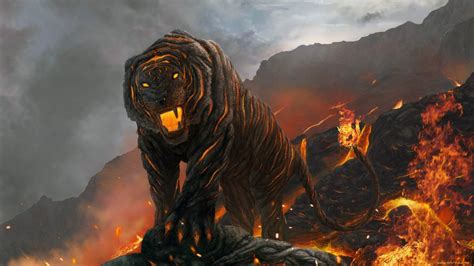 Fire 3D Tiger Wallpaper HD - Wallpapers Z