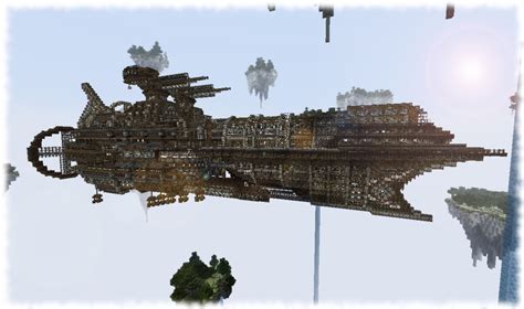 Imperial Ironclad Airship Minecraft Map