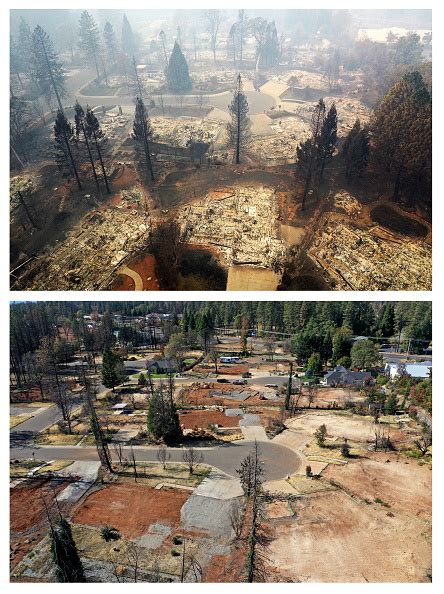 PHOTOS: Then and now: Paradise a year after Camp Fire | KRON4