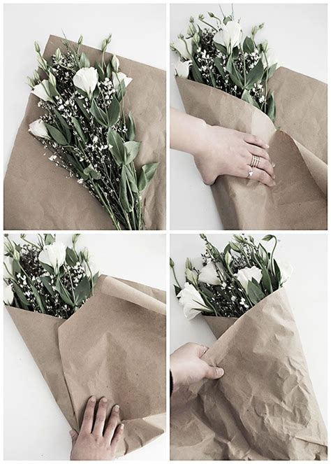 3 Easy Ways to Wrap Flowers - Homey Oh My | How to wrap flowers, Wrap ...