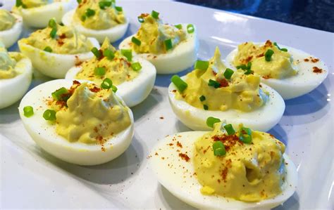 Easy Deviled Eggs With Mustard Recipe - With Our Best - Denver ...