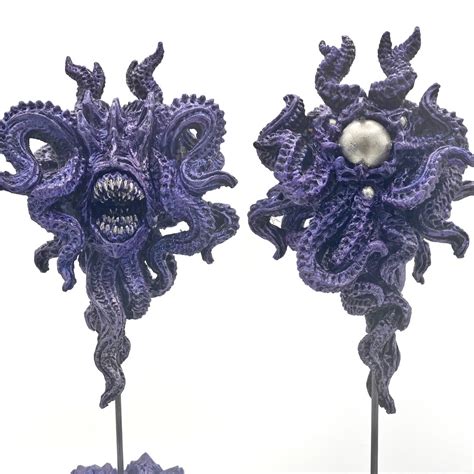 H.p.lovecraft's Azathoth Statue, Color Shift Purple, Resin Sculpture ...