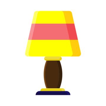 Modern Furniture Clipart Hd PNG, Table Lamp Icon Vector Template Of Electric Torchere For ...