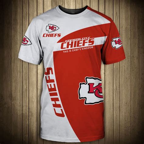 Kansas City Chiefs shirt 3D "This is chiefs kingdom" Short Sleeve -Jack ...