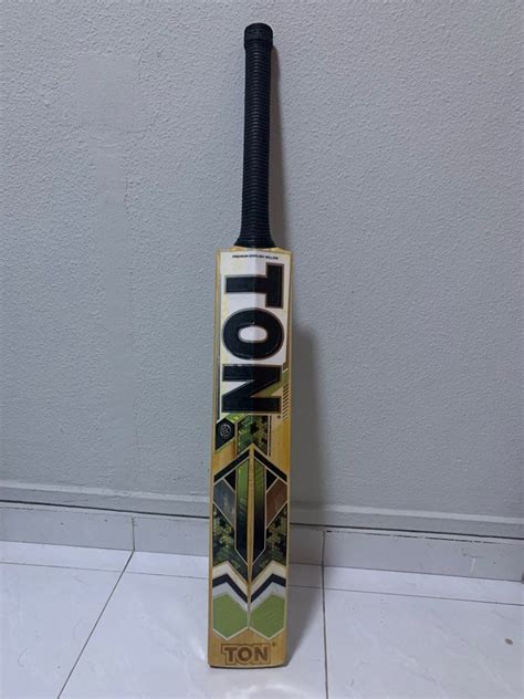 Ton Leather Ball Cricket Bat, Sports Equipment, Sports & Games, Racket & Ball Sports on Carousell