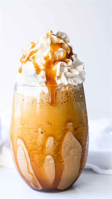 Caramel Frappe - Budget Delicious