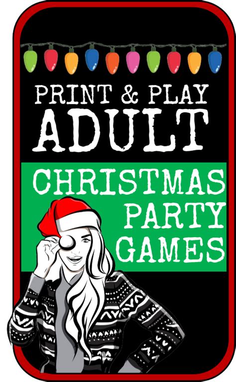 Party Games For Christmas 2024 For Adults - Gussy Katleen