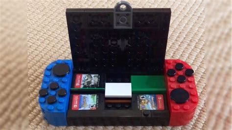 Como construir uma caixa de switch LEGO Nintendo - SolidSmack