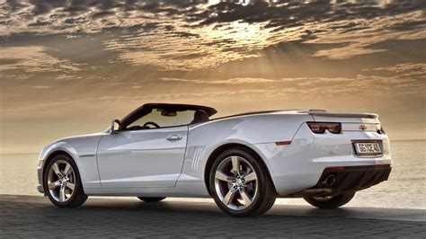 Chevrolet Camaro Convertible Muscle White Car HD Cars Wallpapers | HD Wallpapers | ID #62802