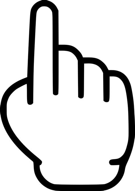 Pointing Finger Transparent Background Png