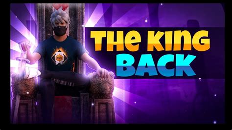 the king is back - YouTube