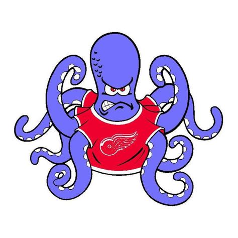 Al the Octopus - Detroit Red Wings | Detroit Motor City!!!! | Pintere…