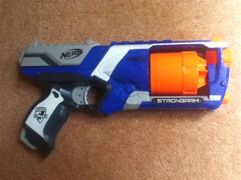 Outback Nerf: Review: Nerf Elite Strongarm (15/20m Aus grey trigger)