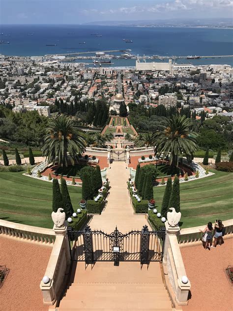 Bahai Gardens (Haifa Israel) - One of my favorite spots in the country ...