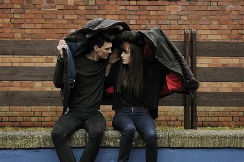 shelter, rain, couple, umbrella, protection, weather, storm, nature, water, season, wet | Pikist