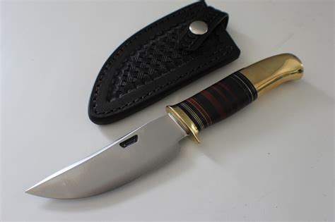 Jim Behring 4-1/2" Sticker Knife With Brass Butt | BladeForums.com