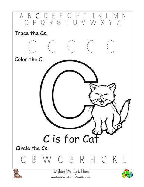 c preschool worksheets | Letter C Worksheets | Free preschool worksheets, Alphabet worksheets ...