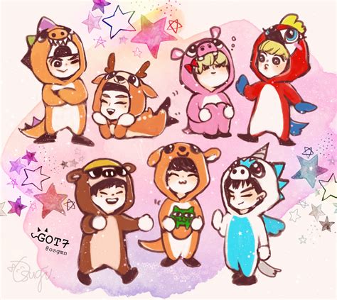 Animal Got7 by osgmn on DeviantArt