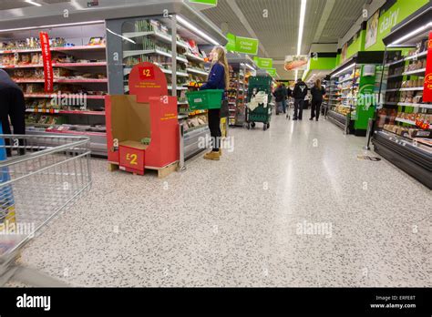 Asda supermarket interior hi-res stock photography and images - Alamy