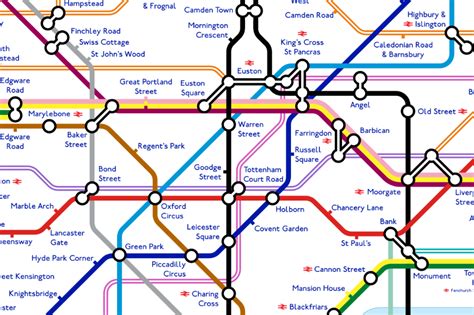 London tube map – Artofit