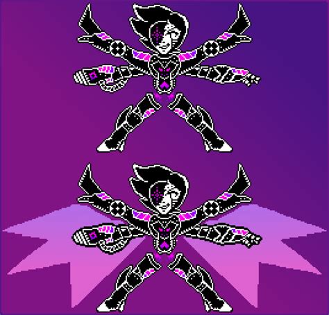 UnderTale - Mettaton Neo Battle Sprite Remake by Handy99 on DeviantArt