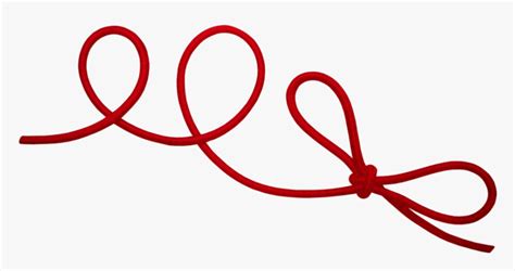 My Red String - Red String Of Fate Png, Transparent Png - kindpng