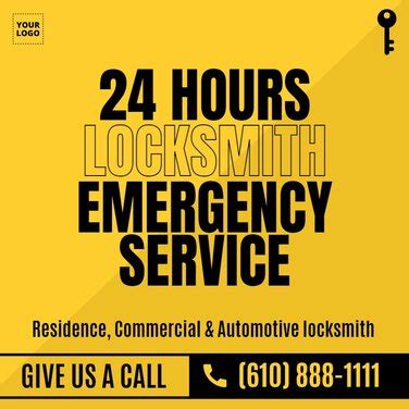 Templates for Locksmith business cards, ads, and coupons