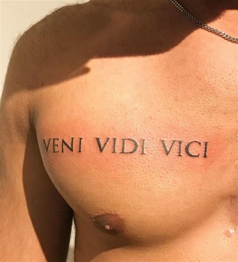 101 Best Veni Vidi Vici Tattoo Ideas That Will Blow Your Mind!