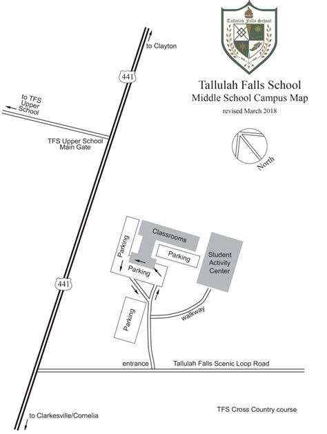 Campus Maps - Tallulah Falls School