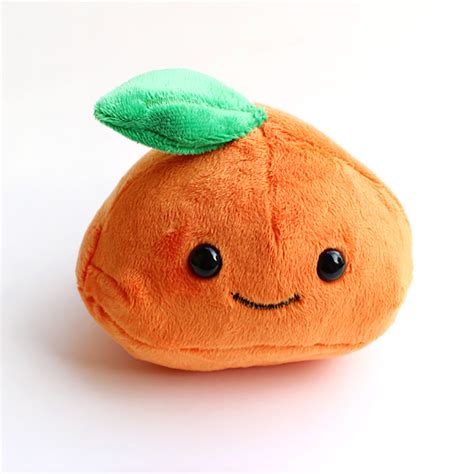 Cute Tangerine Plush — Kimchi Kawaii