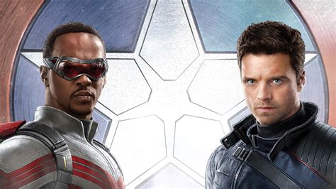 The Falcon and the Winter Soldier Anthony Mackie Bucky Barnes Falcon ...