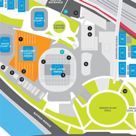 Aus Open Map - Australian Open 2021 Grand Slam Crowd Plans Revealed ...