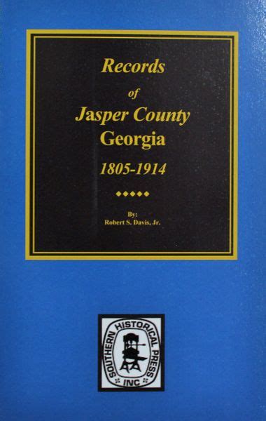 Jasper County, Georgia 1802-1922, Records of. | Southern Historical ...