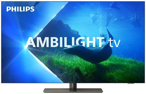 Philips 42" OLED808 4K OLED Ambilight Smart TV (2023) - Elgiganten