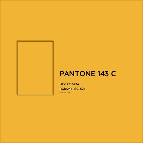 About PANTONE 143 C Color - Color codes, similar colors and paints ...