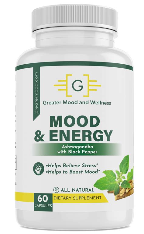 Ashwagandha Mood and Energy Supplements – Greater Mood and Wellness