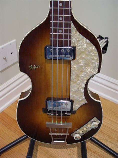 1962 HOFNER 500/1 BEATLE BASS-PAUL McCARTNEY SPEC-RIGHT HAND-ORIGINAL CASE+EXTRA #HOFNERVOX ...