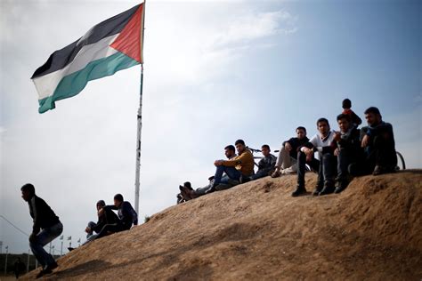 Palestinians injured in protests at Gaza border ahead of anniversary rally