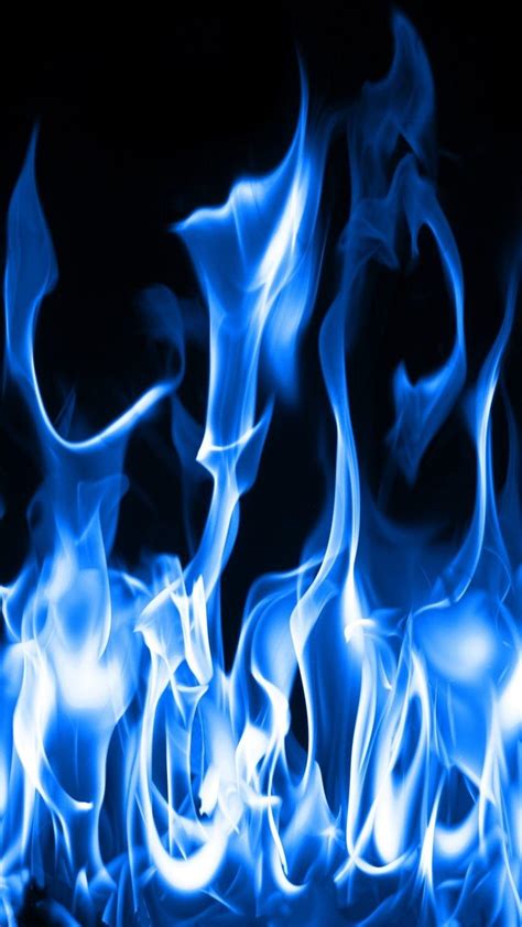 Blue Flames Wallpaper