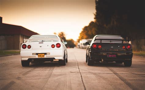 R32 Skyline Wallpaper 4K - White nissan skyline r32 jdm car 4k 5k hd jdm.