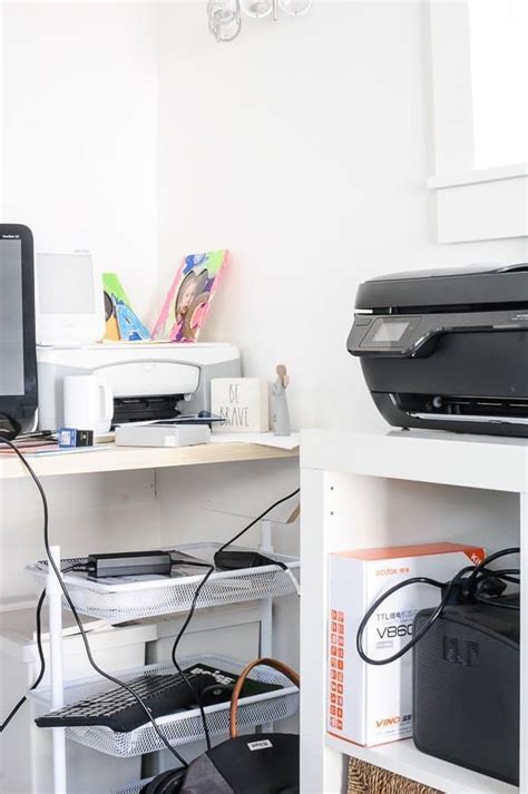 Home Office Setup Ideas for an Efficient Printer Station - Joyful Derivatives