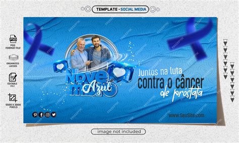 Premium PSD | Social media banner para tema de campanha de novembro ...