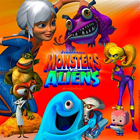 Monster's Relationships with the Aliens | Monsters vs. Aliens Wiki | Fandom