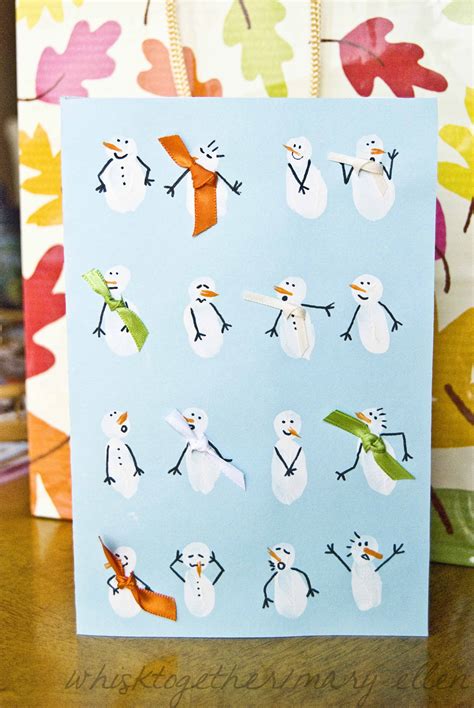 Snowman Greeting Card – Whisk Together