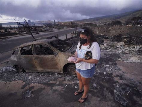 Maui residents return to homes destroyed by deadly fire | Shepparton News