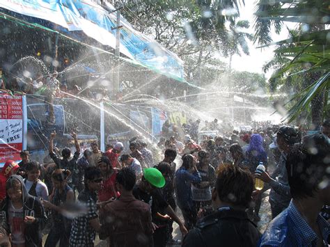 Thingyan, Water festival in Myanmar - TravelCake