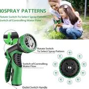 Expandable Garden Hose 50 Ft With 10 Function Spray Nozzle -water Hose ...